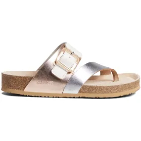 Madeline Full Grain Leather Women's Slide Sandals