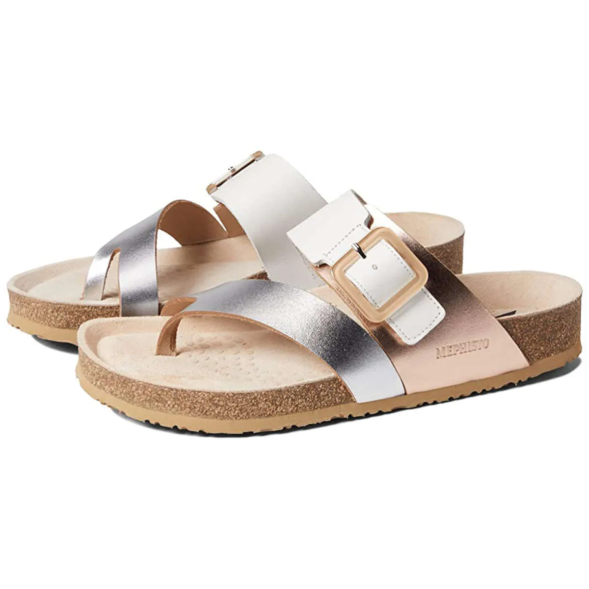 Madeline Full Grain Leather Women's Slide Sandals