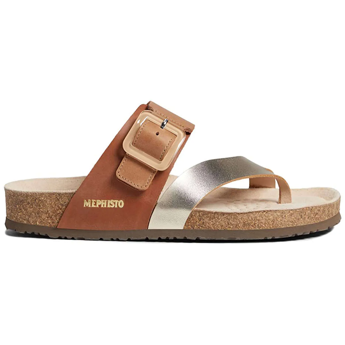 Madeline Full Grain Leather Women's Slide Sandals