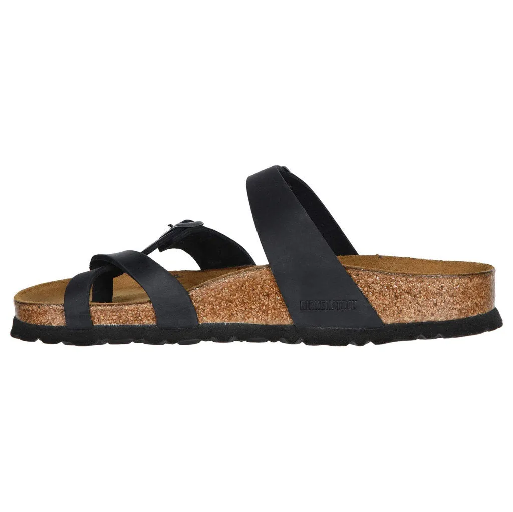 Mayari Oiled Leather Unisex Sandals