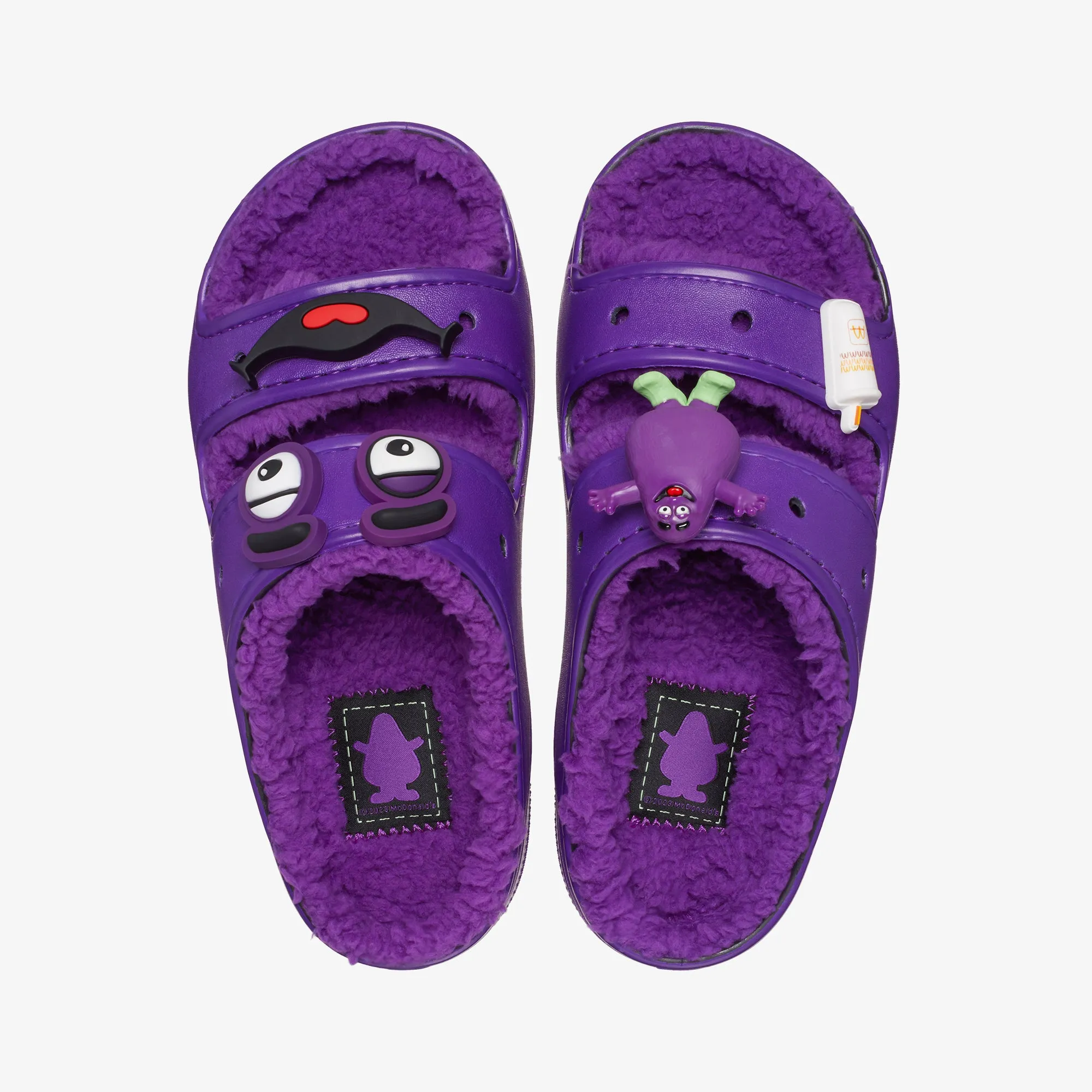 McD x CROCS COZZZY SANDAL 'PURPLE'