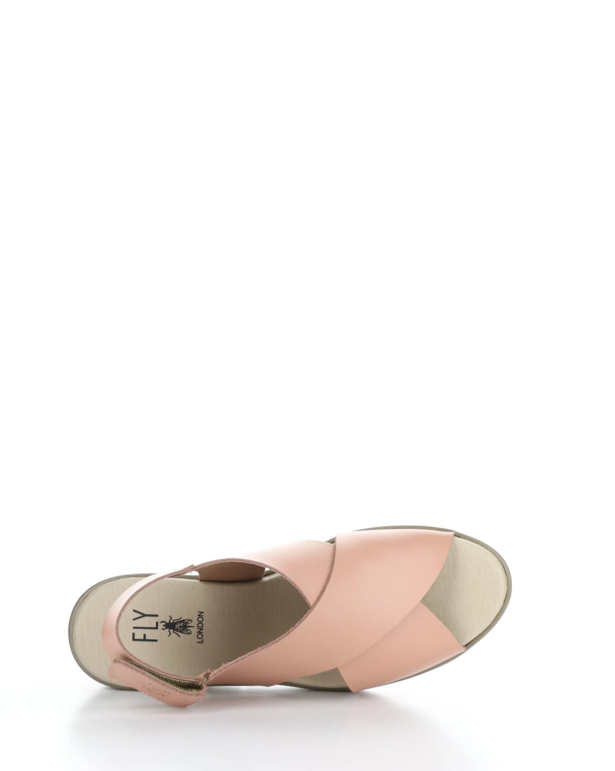 NABI058FLY 000 NUDE PINK Round Toe Sandals