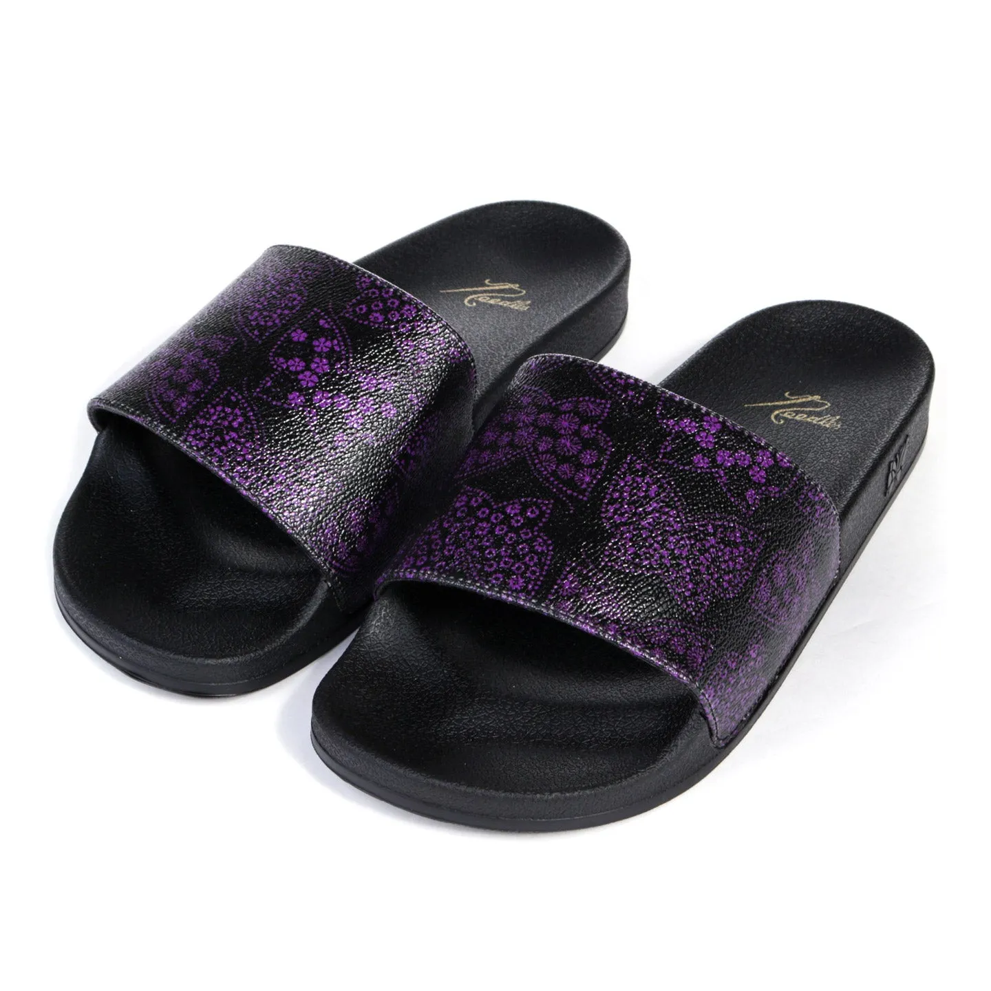 NEEDLES SHOWER SANDALS PAPILLON BLACK