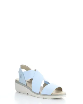 NOLI056FLY 003 SKY BLUE Elasticated Sandals