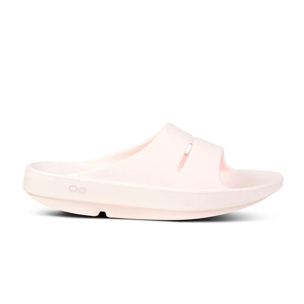 OOFOS Women's OOahh Slide Sandal - Blush