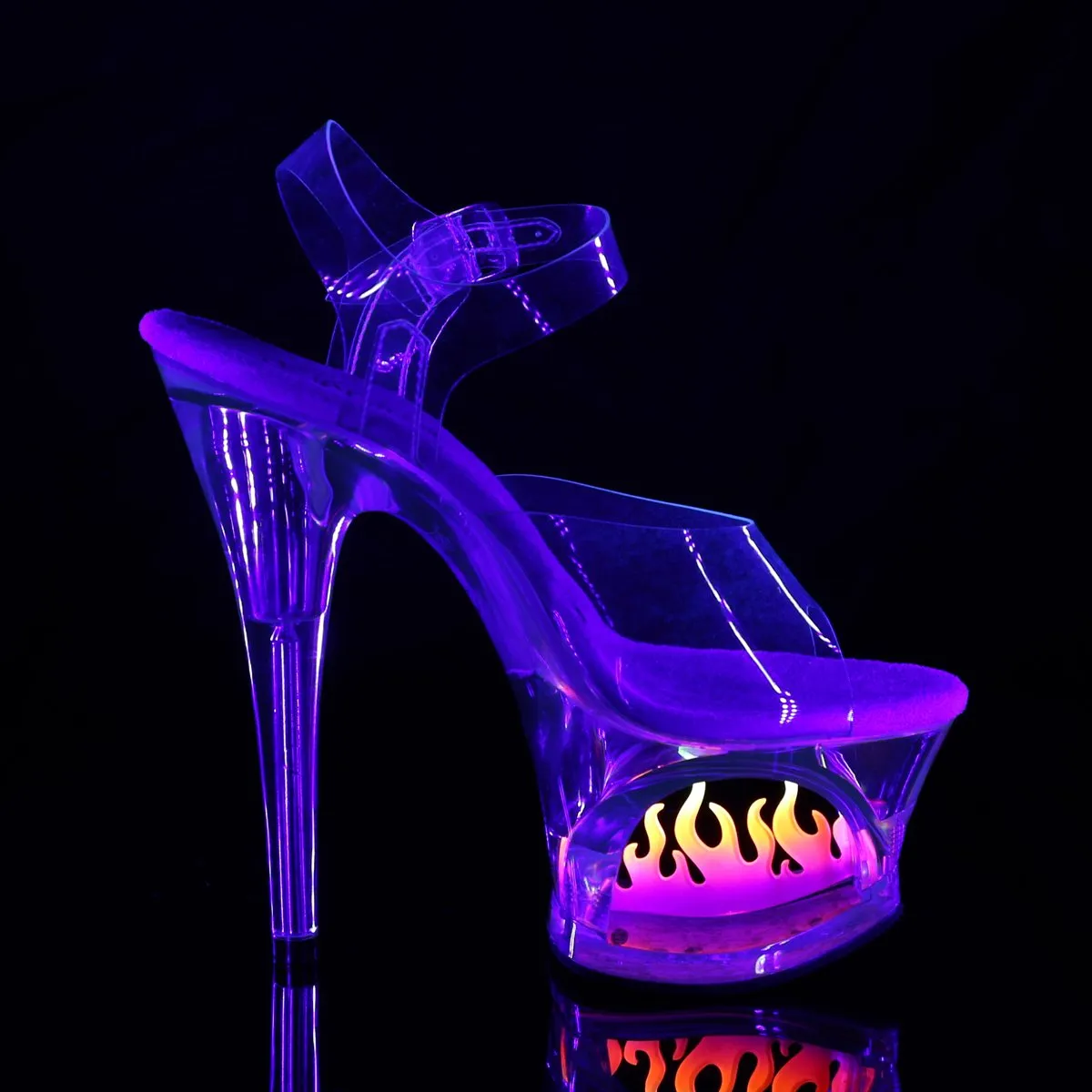 Pleaser Moon-708FLM Sandals