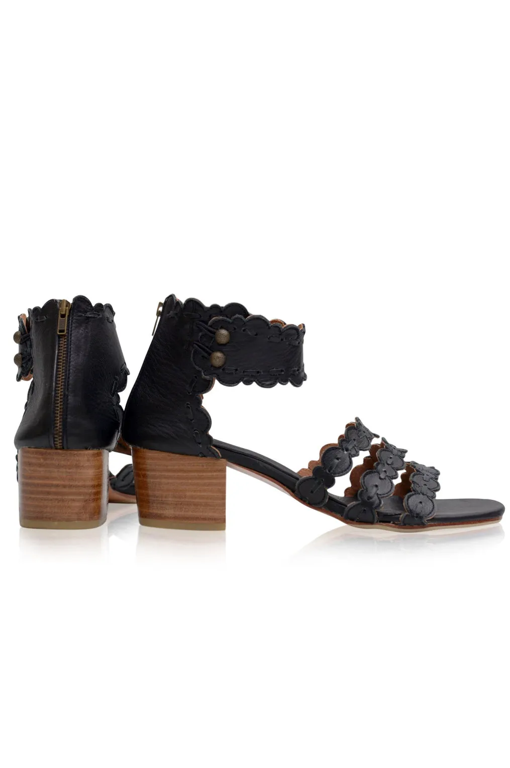 Seaside Leather Sandals