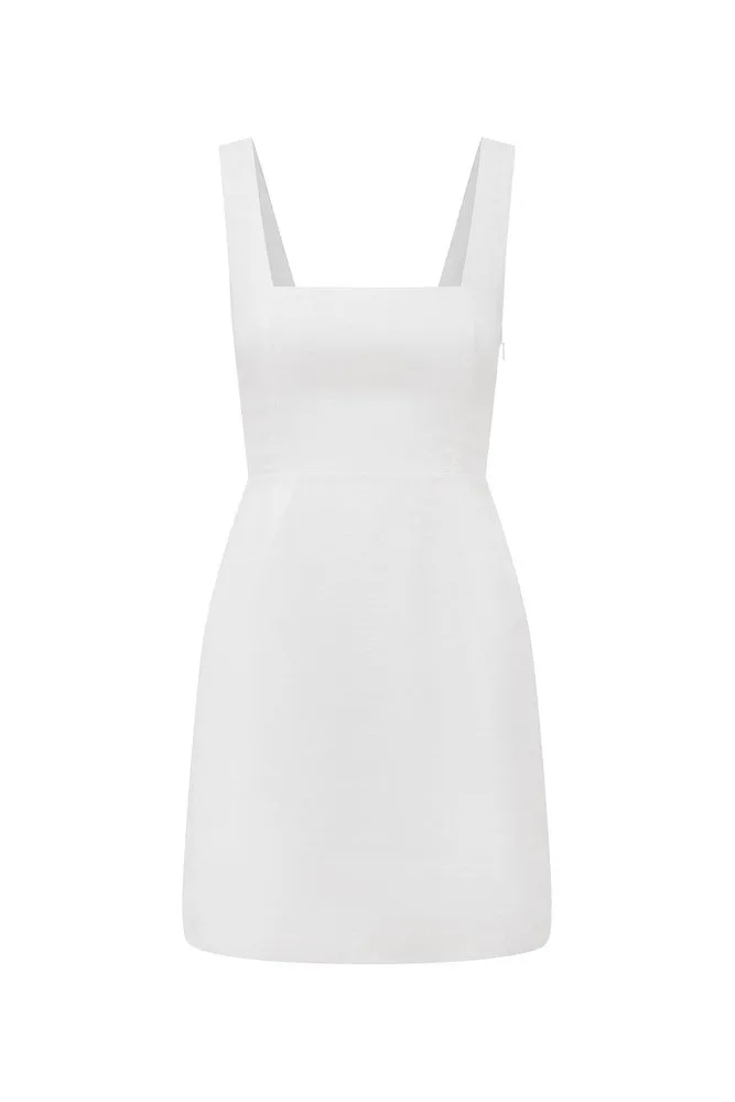 SKYLA MINI DRESS - IVORY