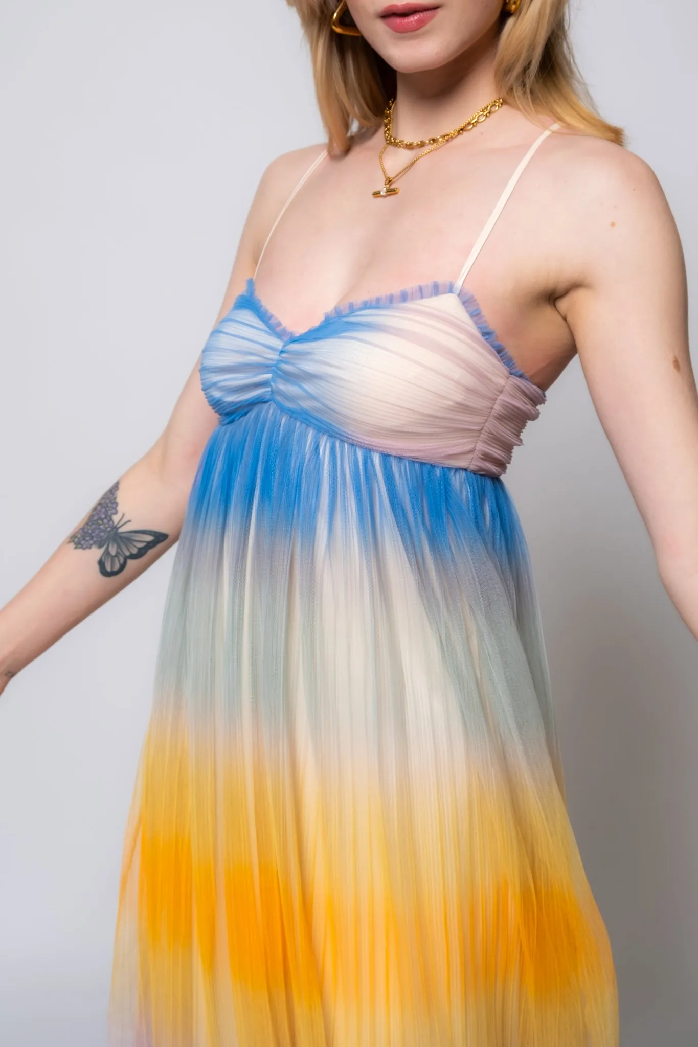 Steve Madden Aja Tulle Maxi Dress