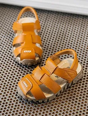 TL84 Leather Sandals Brown (EU21-30)