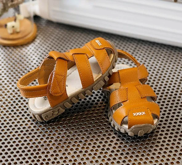 TL84 Leather Sandals Brown (EU21-30)