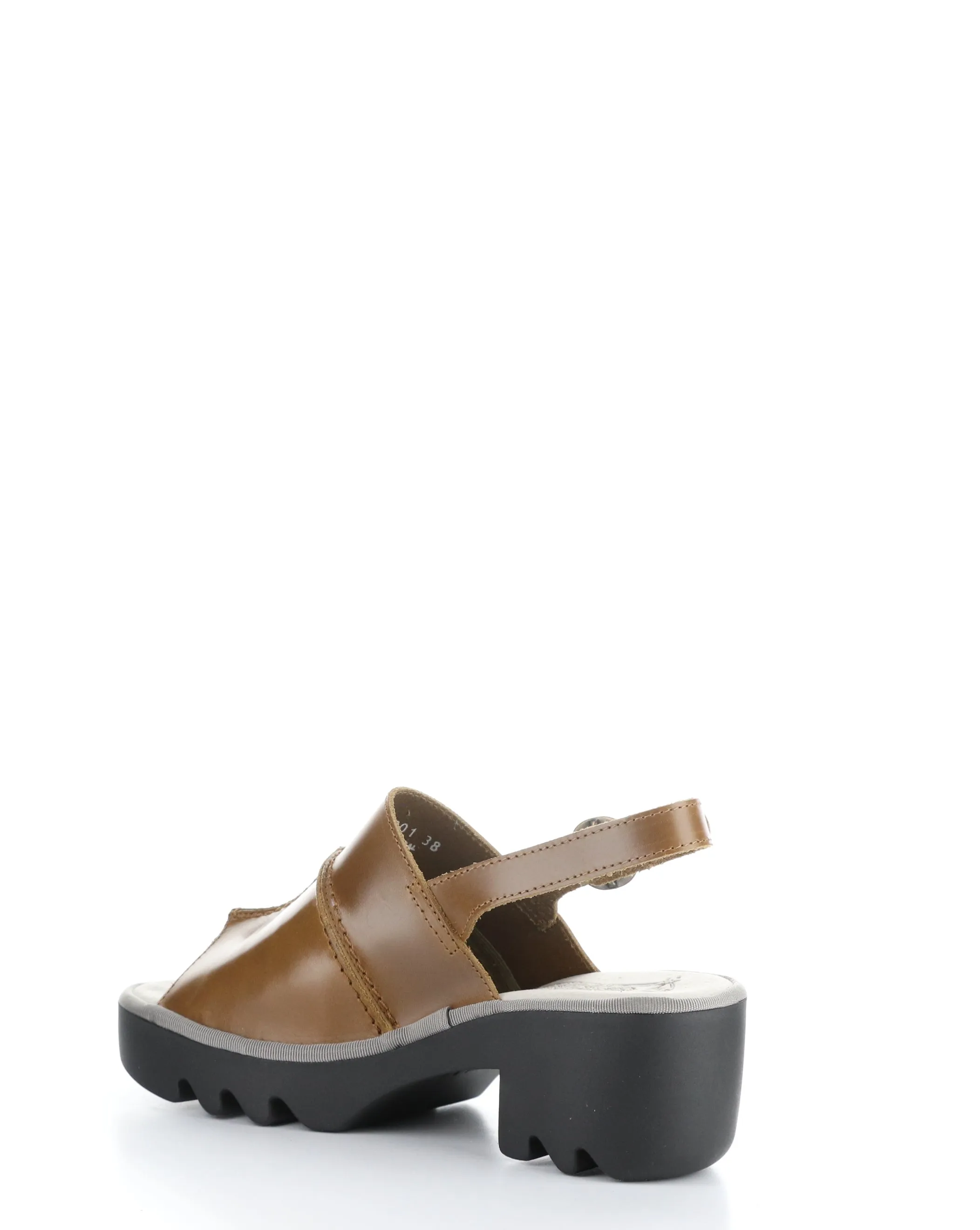 TUPI495FLY 001 CAMEL Velcro Sandals