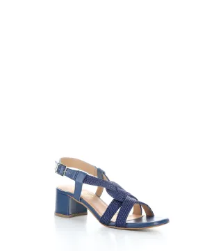 UPBEAT NAVY Buckle Sandals